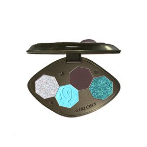 Eye Shadow Girlcult Makeup Palette Four Kolor cień do cieni do powiek Blue Aurora Chameleon Palette 230925