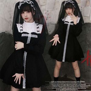 2023 Halloween Star Story Dark Lolita Dress Daily OP Tea Party Heavy Industry Lolita Dress Trajes de Halloween