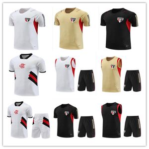 23 24 Sao Paulo Soccer Jerseys gilet tuta 2023 LUCIANO ALISSON Calleri ARBOLEDA JAMES PATO LUCAS 23 24 Maglia da calcio per adulti Kit da allenamento a maniche corte