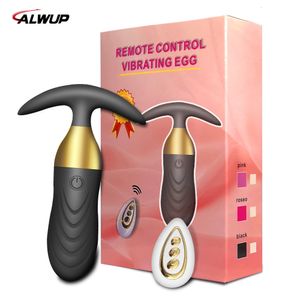 Anal brinquedos plug vibrador sexo brinquedo para mulheres homens bunda massageador de próstata controle remoto bens íntimos vibrador adultos gay 230925
