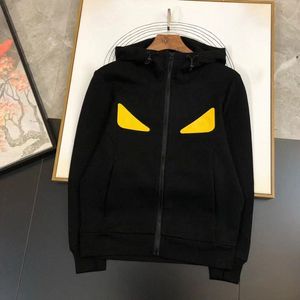 Designer hoodie man hoodies rund nacke länge ärm huvtröja brev tryckta kläder kvinnor bomull lös tröjor tröjor herrar monster ögon huva