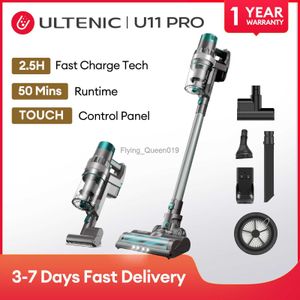 Vacuum Cleaners Ultenic U11 PRO Cordless Vacuum Cleaner Handheld 25KPA Powerful Touch Control Portable Vertical Vacuum Detachable BatteryYQ230925