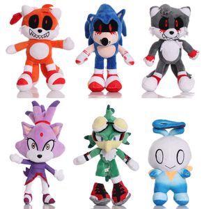 Cartoon Sonic Doll Anime Sonic peluche riccio bambola