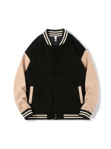 Herrjackor Pi Shuai Spring och Autumn Coat Men's Baseball Suit Stilig Trendy Jacket High School Student Coat L230925