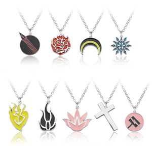 2021 rwby qrow branwen corrente colar pingente de metal com presente woodbox cosplay otaku new224k