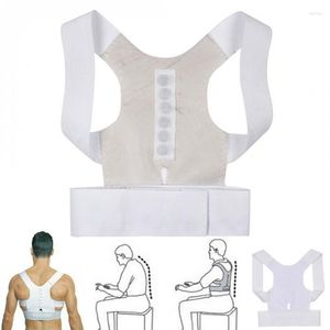 Kvinnors shapers Posture Corrector Back Correction Shoulder Brace Lumbal Support Straight Pain Relief for Child Adult Unisex