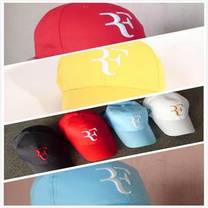 Ganze Kappen 16 Farben Roger Federer Rf Männer Baseball Caps Baumwolle Casual Hip-Hop Cap Einstellbare Sport Hat305Y