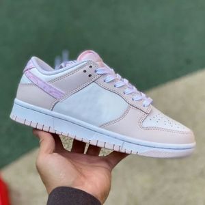 2-Kadın ve Erkekler Tasarımcı Ayakkabı Düşük Beyaz Siyah Gül Fısıltısı Argon Sis Pembe Köpük Retro Donanma Sevgililer Günü Paskalya Erkekler Günlük Sneakers