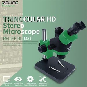 Hushållsverktygsset Mikroskop Kontinuerligt zoommikroskop med kameran för telefon PCB Elektroniska reparationsverktyg Professionella Han251J