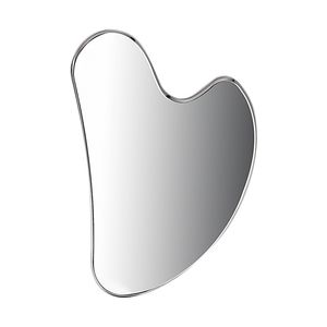 Wholesales Skincare Massager Heart Shaped 304 Stainless Steel Gua Sha Board Scraping Massage Tools Metal Guasha Beauty Facial Body