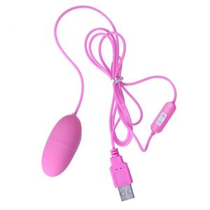 Vibrators Mini Bullet USB Rechargeable Clitoris Stimulation Jumping Egg Vibrating Adult Products Vibrator Sex Toys For Women Men 230925