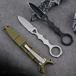 Coltello dritto piccolo multifunzionale da esterno 176 Coltello da autodifesa Wilderness Survival Coltello da campeggio Coltello portatile EDC per autodifesa