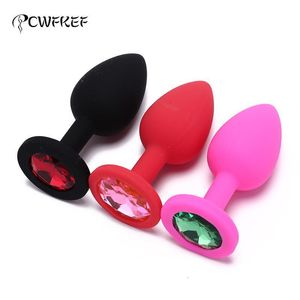 Anal Toys Sexy Silicone Plug Massage Adult Sex For Women Or Man Butt Plugs 230925