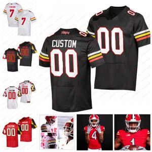 Personalizado Maryland Jersey Preston Howard Cameron Edge Tyler Baylor 55 Andre Roye Jr.