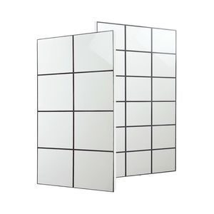 Black and white checkered bricks bread bricks bathroom wall tiles nianjiao tiles Nordic kitchen tiles