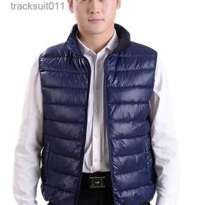 Men's Vests Man Spring Hot Sale Thick Down Jackets Male Autumn Hot Sale Warm Down Parkas Men Winter Thick Down Vests Male Warm Down Vest L230925