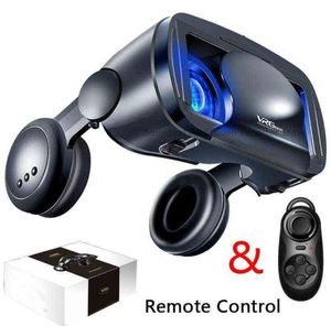 3D VR Headset Smart Virtual Reality Glasses Helmet for Smartphones Phone Lenses with Controller Headphones 7 Inches Binoculars H225861922