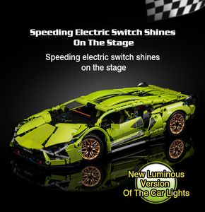 Technische Racing Sport Auto Modell Bausteine Stadt Mechanische Geschwindigkeit Fahrzeug Supercar Ziegel Puzzle Spielzeug Kind Erwachsene Geschenk