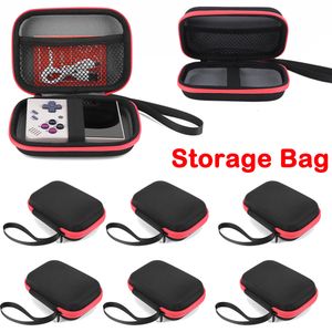 Andra tillbehör Portable EVA Storage Mini Bag för Anbernic RG35XX Handheld -spel Player Case för Miyoo Mini/Miyoo Mini Plus V3 Video Game Console 230925