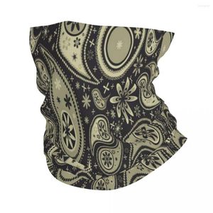 Halsdukar mode paisley chicano bandana stil nacke gaiter tryckt balaclavas wrap halsduk multi-use headwear vandring vuxen tvättbar