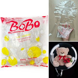 Outros suprimentos para festas de eventos 50pcs 30 polegadas de pescoço largo bobo balão transparente bolha balão de aniversário de casamento decoração dia das mães presentes do dia dos namorados 230923