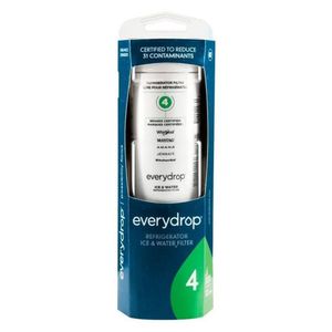 1pk EDR4RXD1 everydrop by Whirlpool Ice & Refrigerator Water Filter 4 W11256135 & W11311161 & EDR4RXD1 Compatible (Pack Of 1)