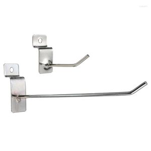 Bath Accessory Set 50 Pcs Slatwall Single Hook Pin Shop Display Fitting Prong Hanger 25 50Mm & 150Mm