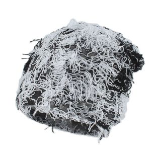 Beanie/Skull Caps Passamontagna Berretti da uomo Cappello divertente Outdoor Camouflage Peluche Fuzzy Distressed Maschera da sci lavorato a maglia Beanie Fashion Street Hip Hop Cap 230925