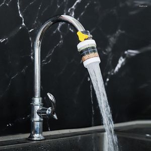 Kitchen Faucets 6 Layers Water Filter Tap Purifier 360° Rotation Universal Stone For Faucet Accesories Mixer Aerator Bathroom