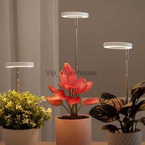 ライトを栽培する光光の栽培フルスペクトル屋内植物のための植物ライトの高さの高さ調整可能な調整可能な成長ランプ小さな植物yq230926のタイマー付き