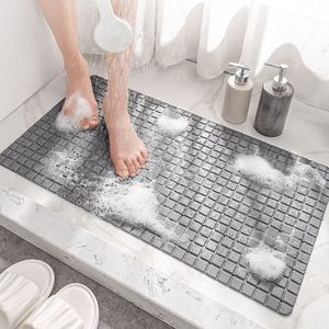 Tapetes de banho Simples Eco-Friendly TPE Bath Shower Mat Segurança Impermeável com Ventosa Tapete de Banheiro Mais Velho Mulher Grávida Antiderrapante Tapetes de Banho 230926