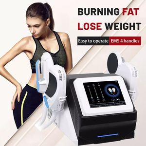 13 Tesla Portable Fat Decomposing Figure Shaping Abdominal Muscle Training Electromagnetic Non-invasive Home Use Fitness 4 Handles Machine