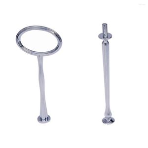 Baking Tools 5 Wedding Metal 2 Tier Cake Stand Center Handle Rods Fittings Kit