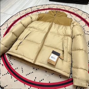 22FW Leopard 다운 재킷 후드 후드 Nuptse 재킷 낙엽 잎 인쇄 Nuptse Coats 커플 코트 겨울 겉옷 패션 HFTTYRF024 L -3XL