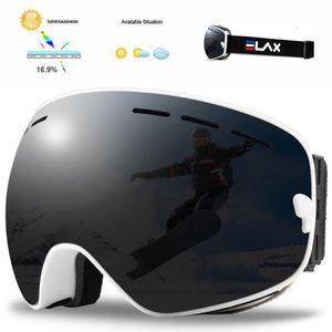 Açık Gözlük Kış Kayak Gözlükleri Erkek Snowboard Gözlükleri Kadın Kar Güneş Gözlüğü UV400 Çift Katmanlar Lens Antifog Kayak 230926