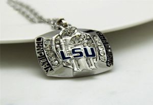 American University Sports LSU iana State Charm Pendant Necklace Jewelry Simple Exquisite Necklace Jewelry2086241