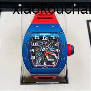 Milles Watch Automatic SuperClone KV Factory RM030 Side Red Dial 42.7 50 CompleteCarbon Fiber Sapphire Ship by FedEx2U6HPP15PP15