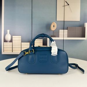 Miui Damen Handtasche Arcadie Totes Taschen Luxus Designer Vintage Leder Kleine Handtaschen Umhängetasche Bowlingtasche