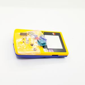 Tillbehörsbuntar DIY -spelfodral för P0KEM0N Limited Edition Yellow Blue Housing Shell Cover Case Replacement för Gameboy Color för GBC 230925