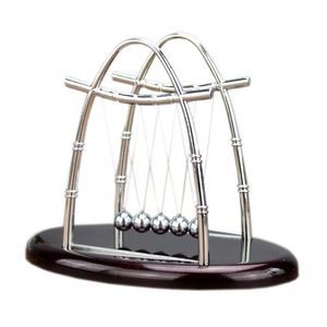 Other Desk Accessories Wholesale Cradle Steel Nce Ball Sail Swing The Balls Office Elliptical Billiards Physics Tumbler Gift Drop Deli Dhvgu