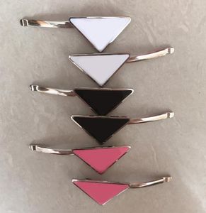 Selling Triangle Letter Hair Clip Women Girl Triangle Barrettes with Stamp Fashion Hair Accessories High Quality6838977