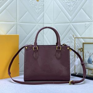 Designer Tote Bag Shopping Bag Couro em relevo3 tamanhos Moda Compras Tudo Bolsa de Ombro Bolsa de Grande Capacidade com Alças Bolsa Feminina Atacado