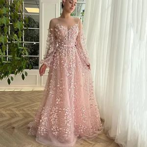 Sweet High Low Pink Puffy Prom Dresses Deep V-Neck Princess Short Front Long Back Tulle Evening Party Gowns Teen Girls Pageant Dress 03