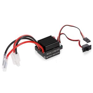 Controlador de velocidade do motor esc escovado 6-12v, controle de velocidade do motor esc 320a para 1:10 rc crawler axial scx10 axi03007 90046 trx4