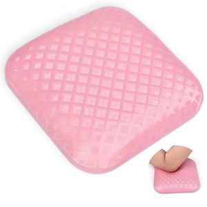 Hand Rests Square Microfiber Leather Nail Arm Rest Professional NonSlip Technician Pillow Cushion Salon Manicure Elbow Pad 230925