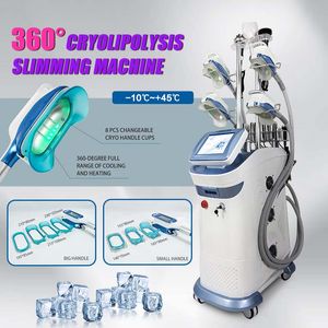 2023 Senaste allround viktminskning 360 ° Cryo Fat Freezing Slimming Machine Support Four Handtag som arbetar tillsammans Cryolipoly Sculpting