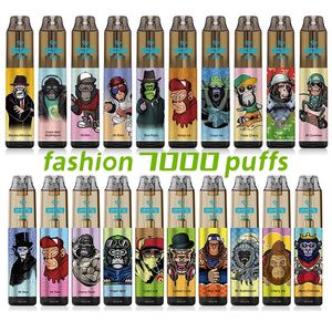 Shenzhen E Cigarette Imini 7000 Puffs with 20 Flavors Disposable Vape RGB 15ml Prefilled 850mAh Rechargeable Vape Device Leakproof Design Vapor 20 30 50mg EU Market