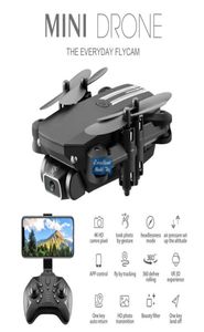 LSRC 4K HD WIFI FPV Foldable Mini Drone Toy Take Po by Gesture Trajectory Flight Beauty Filter Altitude Hold 360° Flip 38196944