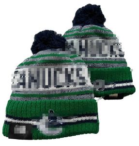 Vancouver Fashion Beanie Knitted Hats Sports Teams Baseball Football Basketball Beanies Caps Women& Men Pom Fashion Winter Top Caps Sport Knit Hats