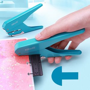 Outros acessórios de mesa Creative Cogumelo Hole Shape Punch para H Planner Disc Ring DIY Cortador de papel Ttype Puncher Craft Machine Escritórios Papelaria 230926